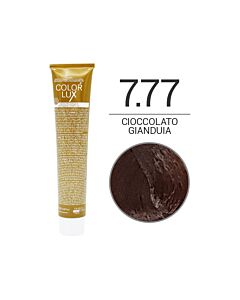 COLOR LUX Colorazione in Crema - 7.77 CIOCCOLATO GIANDUIA - DESIGN LOOK - 100ml