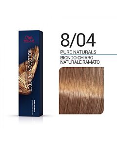 KOLESTON PERFECT ME+ Colorazione in Crema - 8/04 BIONDO CHIARO NATURALE RAMATO - WELLA PROFESSIONALS - 60ml