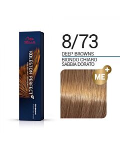 KOLESTON PERFECT ME+ Colorazione in Crema - 8/73 BIONDO CHIARO SABBIA DORATO - WELLA PROFESSIONALS - 60ml