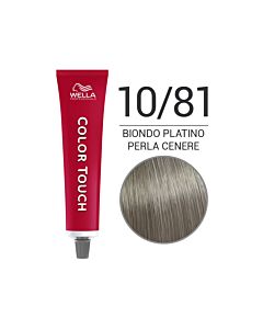 COLOR TOUCH Colorazione Tono su Tono Senza Ammoniaca - 8/81 Biondo Chiaro Perla Cenere - WELLA Professional - 60ml