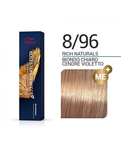 KOLESTON PERFECT ME+ Colorazione in Crema - 8/96 BIONDO CHIARO CENDRÉ VIOLETTO - WELLA PROFESSIONALS - 60ml