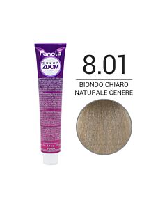 COLOR ZOOM 10 MINUTI - Colorazione in Crema - 8.01 - FANOLA - 100ml