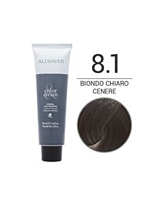 COLOR CREME ALLWAVES Colorazione in Crema 8,1 BIONDO CHIARO CENERE - ALLWAVES - 100 ml
