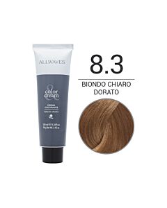 COLOR CREME ALLWAVES Colorazione in Crema 8,3 BIONDO CHIARO DORATO - ALLWAVES - 100 ml