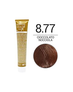 COLOR LUX Colorazione in Crema - 8.77 CIOCCOLATO NOCCIOLA - DESIGN LOOK - 100ml