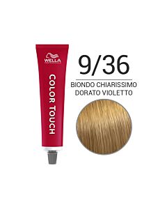 COLOR TOUCH Colorazione Tono su Tono Senza Ammoniaca - 9/36 Biondo Chiarissimo Dorato Violetto - WELLA Professional - 60ml