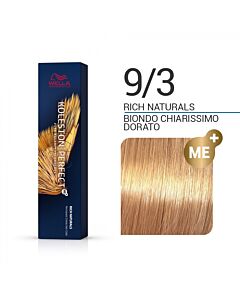 KOLESTON PERFECT ME+ Colorazione in Crema - 9/3 BIONDO CHIARISSIMO DORATO - WELLA PROFESSIONALS - 60ml