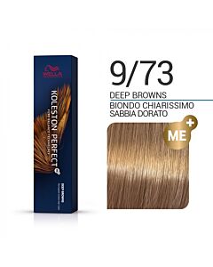 KOLESTON PERFECT ME+ Colorazione in Crema - 9/73 BIONDO CHIARISSIMO SABBIA DORATO - WELLA PROFESSIONALS - 60ml