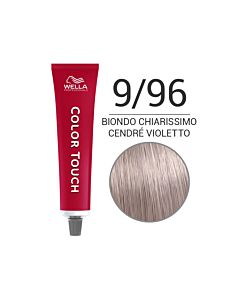 COLOR TOUCH Colorazione Tono su Tono Senza Ammoniaca - 9/96 Biondo Chiarissimo Cendrè Violetto - WELLA Professional - 60ml