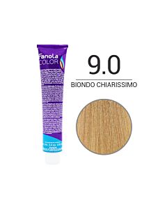 FANOLA Colorazione in Crema - 9,0 BIONDO CHIARISSIMO - FANOLA - 100ml