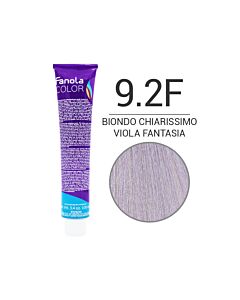 FANOLA Colorazione in Crema - 9,2F BIONDO CHIARISSIMO VIOLA FANTASIA - FANOLA - 100ml