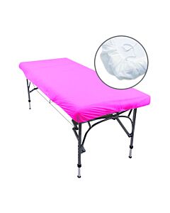 Coprilettino in TNT con Elastico - FUCSIA - 80cm x 220cm