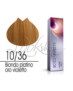 ILLUMINA COLOR Colorazione in Crema - 10/36 BIONDO PLATINO ORO VIOLETTO - WELLA Professionals - 60ml