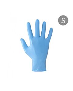 NITRIL Guanti in Nitrile Azzurro - Misura S - ICOGUANTI - Conf. 100pz.