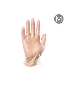 VINYL PRO POWDER FREE - Guanti in Vinile Non Talcati - ICOGUANTI - Misura M - Conf. 100pz.